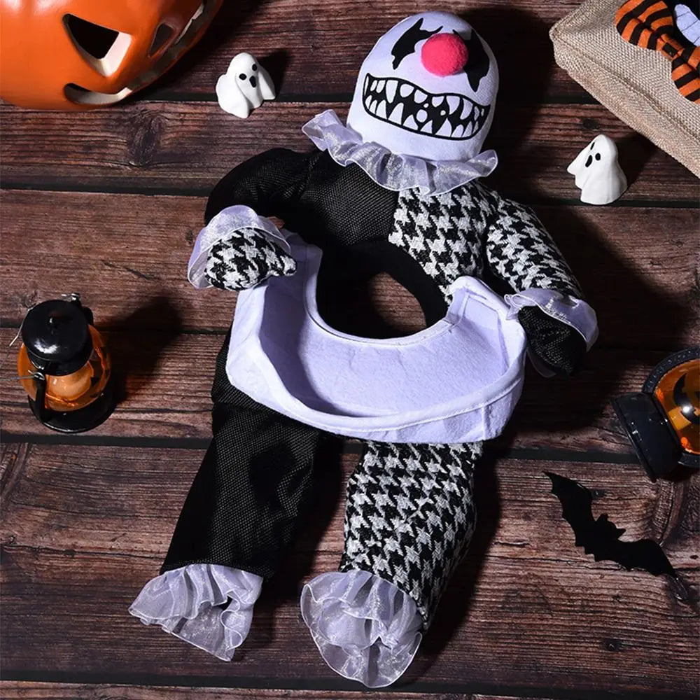 Creative Puppy Halloween Coat Funny Polyester Halloween Pet Clothes Dog Cosplay Pet Costume Dog Cosplay Costume Small Dog Wear