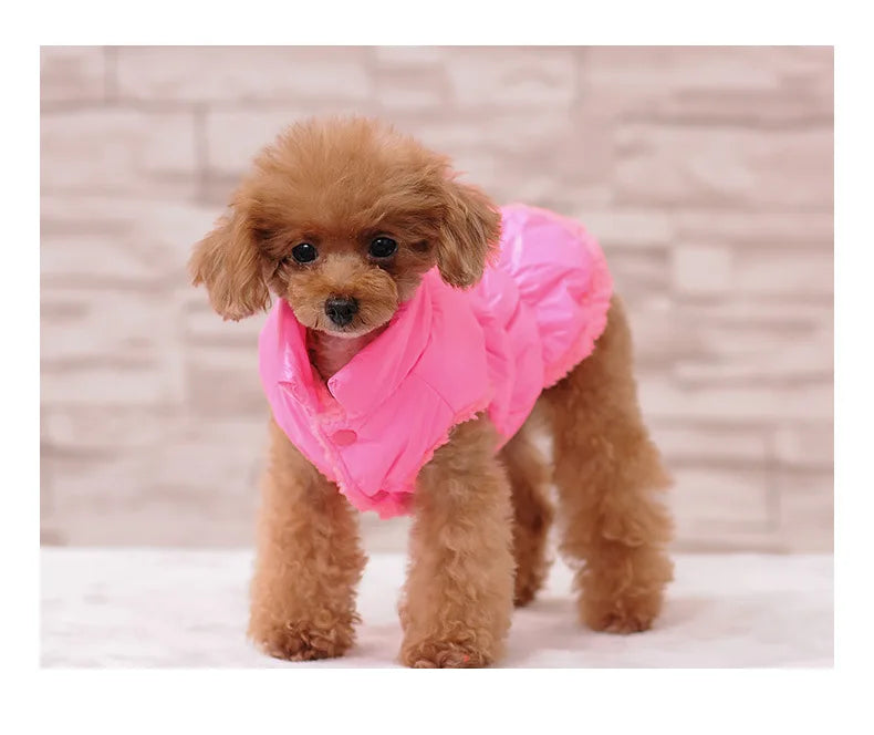 Winter Clothing For Dogs Coat Jacket Puppy Dog Clothes Pet Outfits Warm Costume Vest For Small/Medium Dog Kurtka Dla Psa