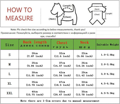 Waterproof Winter Pet Dog Clothes Warm Pet Down Coat Jacket Jumpsuit Puppy Clothes For Small Dog Costume Chihuahua Ropa Perro