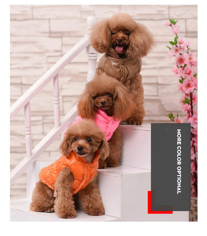Winter Clothing For Dogs Coat Jacket Puppy Dog Clothes Pet Outfits Warm Costume Vest For Small/Medium Dog Kurtka Dla Psa