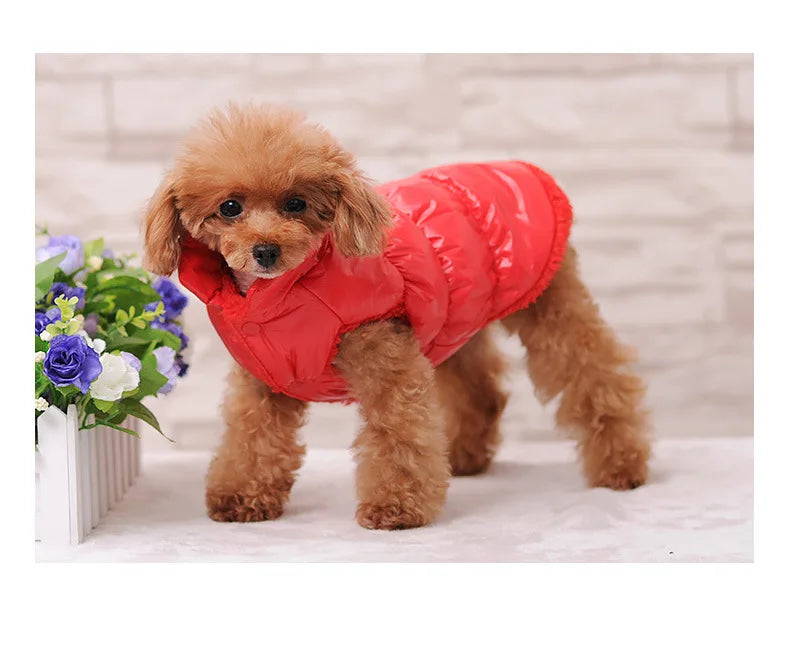 Winter Clothing For Dogs Coat Jacket Puppy Dog Clothes Pet Outfits Warm Costume Vest For Small/Medium Dog Kurtka Dla Psa