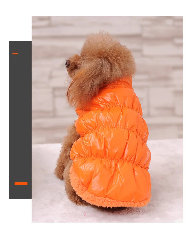 Winter Clothing For Dogs Coat Jacket Puppy Dog Clothes Pet Outfits Warm Costume Vest For Small/Medium Dog Kurtka Dla Psa