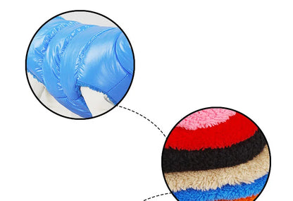 Winter Clothing For Dogs Coat Jacket Puppy Dog Clothes Pet Outfits Warm Costume Vest For Small/Medium Dog Kurtka Dla Psa