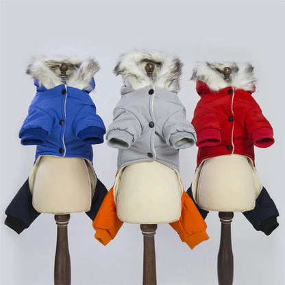 Waterproof Winter Pet Dog Clothes Warm Pet Down Coat Jacket Jumpsuit Puppy Clothes For Small Dog Costume Chihuahua Ropa Perro
