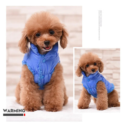 Winter Clothing For Dogs Coat Jacket Puppy Dog Clothes Pet Outfits Warm Costume Vest For Small/Medium Dog Kurtka Dla Psa