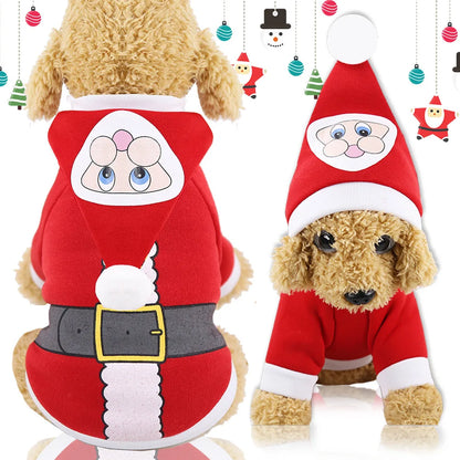 Cartoon Dog Clothes Halloween Costumes Dogs Small, Medium and Big Dog Christmas Pet Clothes Funny Autumn and Winter Clothes