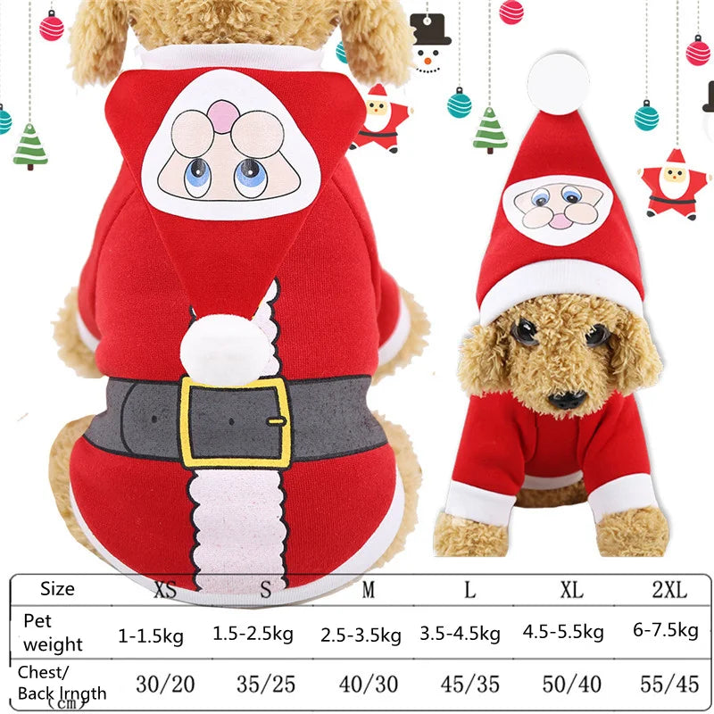 Cartoon Dog Clothes Halloween Costumes Dogs Small, Medium and Big Dog Christmas Pet Clothes Funny Autumn and Winter Clothes