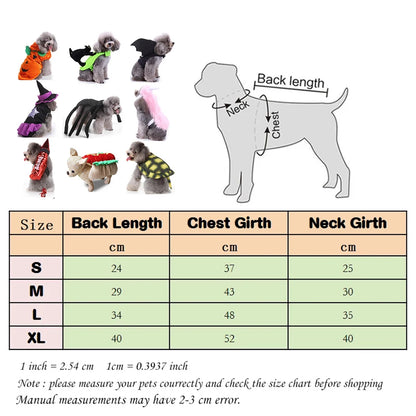 Christmas Dog Costumes Wedding Suit Halloween Funny Dress for Small Dogs Cats  French Bulldog Chihuahua Clothes