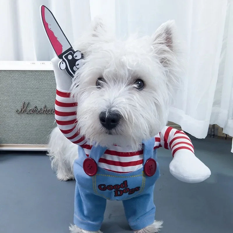 Funny Pet Dog Clothes Dog Cosplay for Dogs Halloween Dog Costumes Christmas Dog Accessories Festival Party Outfit Pet Dog Dress