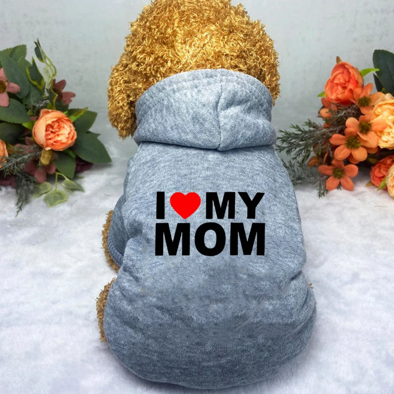 Dog clothes Pet clothes Popular fashion Hoodie Medium and small pet clothes Casual warm dog clothes