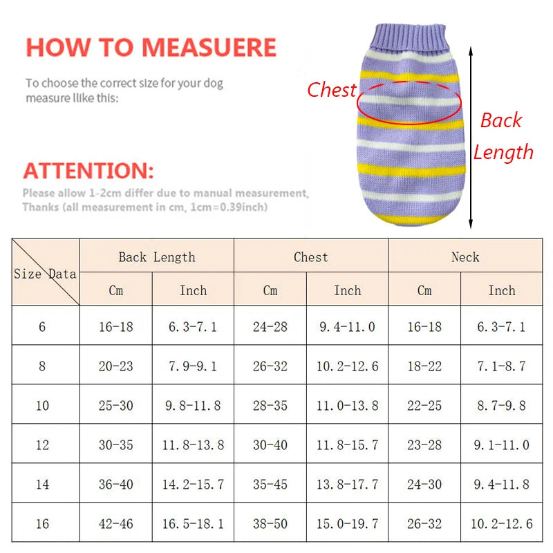 2023 New Arrivals Pet Puppy Clothes Fashion Warm Dog Sweater for Small Dogs Cats Pomeranian Dachshund Autumn Winter Pet Clothing