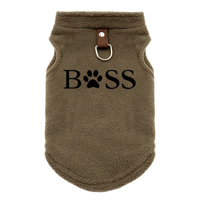 Pet Dog Clothes Autumn Winter Coat Fleece Warm Sweater Vest For Small Chihuahua Bulldog Dogs Jackets Costumes Supplies