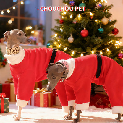 Christmas pet dog clothes suitable for Italian Greyhound Whippet sighthounds as New Year's gifts