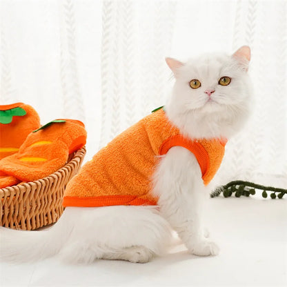 Cute Dog Clothes Winter Vest For Small Dogs Cats Warm Pets Sweater Soft Flannel Puppy Puffer Jacket Dog Accessories Supplies Xxs