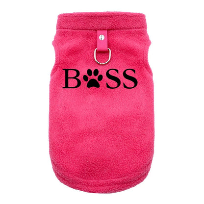 Pet Dog Clothes Autumn Winter Coat Fleece Warm Sweater Vest For Small Chihuahua Bulldog Dogs Jackets Costumes Supplies