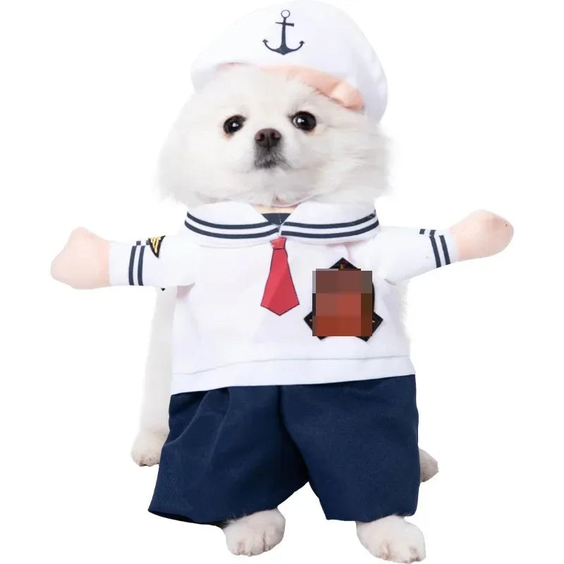 Funny Pet Halloween Dog Clothes Costume Small Dog Jacket Creative Outfit for Teddy Cats  Costume Dog Clothes for Small Dogs