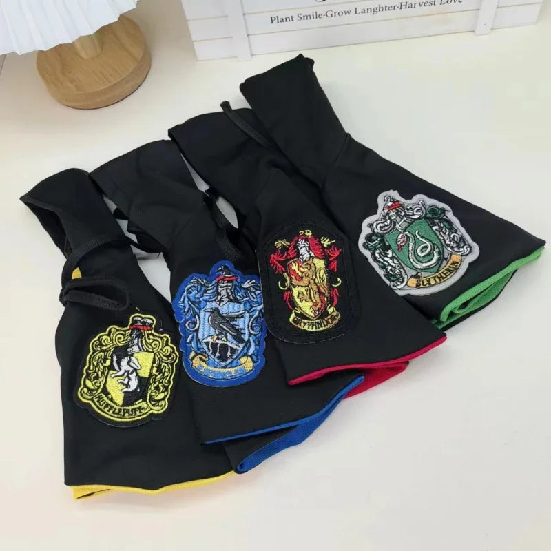 Cosplay Dogs Cloak Cape Magic Academy British Dogs Cloak Cos Embroidery Teddy Small Cat Pet Clothes Winter Fashion Pets Supplies