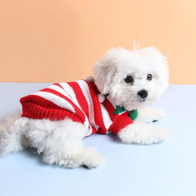 2023 New Arrivals Pet Puppy Clothes Fashion Warm Dog Sweater for Small Dogs Cats Pomeranian Dachshund Autumn Winter Pet Clothing