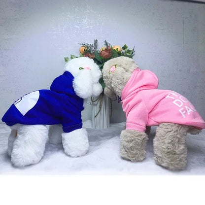 Fashion Dog Hoodie Winter Pet Dog Clothes for Dogs Coat Jacket Cotton Ropa Perro French Bulldog Clothing for Dogs Pets Clothing