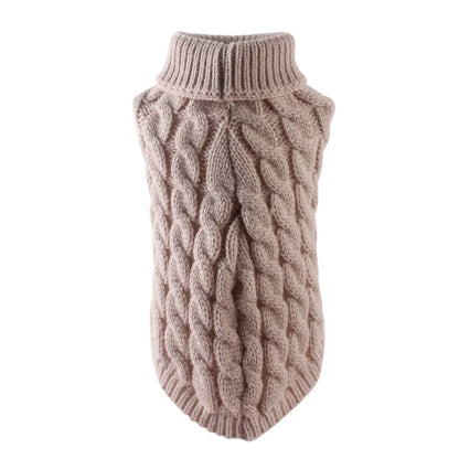 Dog Winter Clothes Knitted Pet Clothes For Small Medium Dogs Chihuahua Puppy Pet Sweater Yorkshire Pure Dog Sweater 강아지 옷