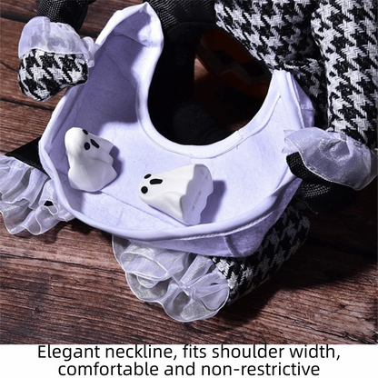 Creative Puppy Halloween Coat Funny Polyester Halloween Pet Clothes Dog Cosplay Pet Costume Dog Cosplay Costume Small Dog Wear