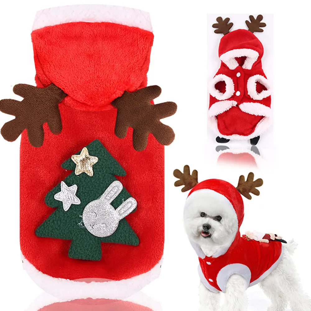 Cartoon Dog Clothes Halloween Costumes Dogs Small, Medium and Big Dog Christmas Pet Clothes Funny Autumn and Winter Clothes