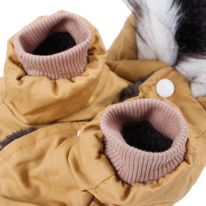 Dog Clothes Winter Puppy Pet Dog Coat Jacket For Small Medium Dogs Thicken Warm Hoodie Jacket Chihuahua Yorkies Pets Clothes