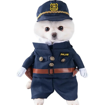 Funny Pet Halloween Dog Clothes Costume Small Dog Jacket Creative Outfit for Teddy Cats  Costume Dog Clothes for Small Dogs