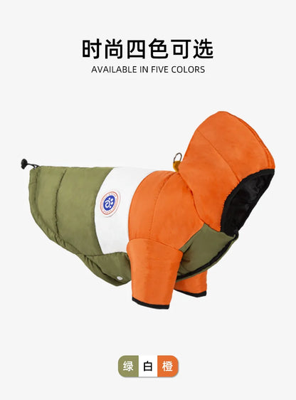 1.5-10 KgThickened and Warm Dogs Clothes Windproof Winter Clothing for Small to Medium Dogs Cotton Clothing Pet Winter Clothing