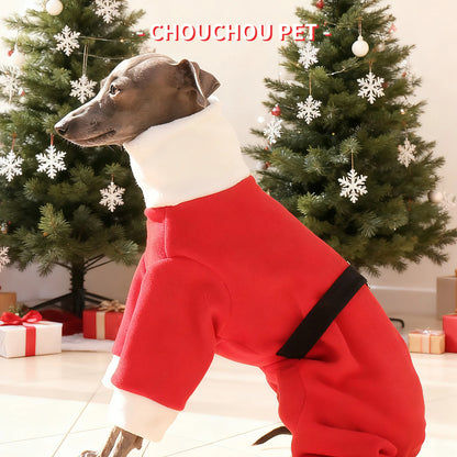 Christmas pet dog clothes suitable for Italian Greyhound Whippet sighthounds as New Year's gifts