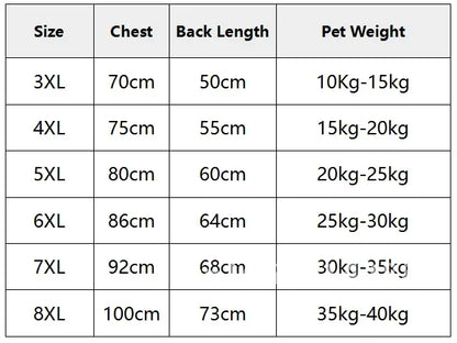 Winter Clothes For Large Medium Dogs Warm Red Hoodies Girl Sweatshirt Sweater New Polar T-shirt Eve Years Pets Outfit Fleece Boy