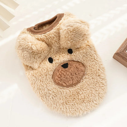 Pet Clothes Winter Warm Coats Vest Soft Fleece For Small Dogs Cats Girl Boys Chihuahua Yorkies Cute Transformation Outfit Xxs-XL