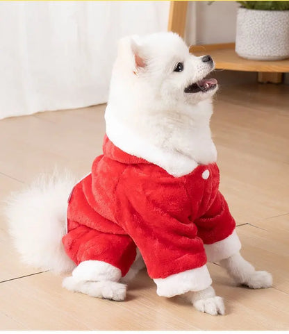 Cartoon Animal Dog Cat Costume Small Dogs Cat Winter Warm Pet Jumpsuit Pajama for Yorkies Poodle Overalls Puppy Mascotas Clothes