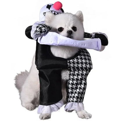 Funny Pet Halloween Dog Clothes Costume Small Dog Jacket Creative Outfit for Teddy Cats  Costume Dog Clothes for Small Dogs