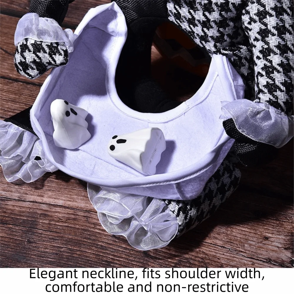 Creative Puppy Halloween Coat Polyester Pet Costume Halloween Pet Clothes Funny Dog Cosplay Dog Cosplay Costume