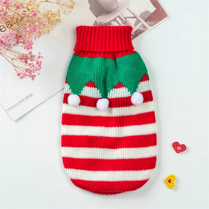 2023 New Arrivals Pet Puppy Clothes Fashion Warm Dog Sweater for Small Dogs Cats Pomeranian Dachshund Autumn Winter Pet Clothing
