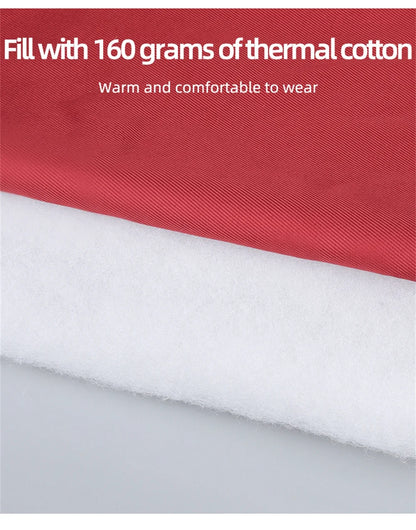 Winter Warm Dog Clothes For Medium Large Dogs Reflective Windproof Pet Thicken Down Jacket Labrador French Bulldog Coat Outfits