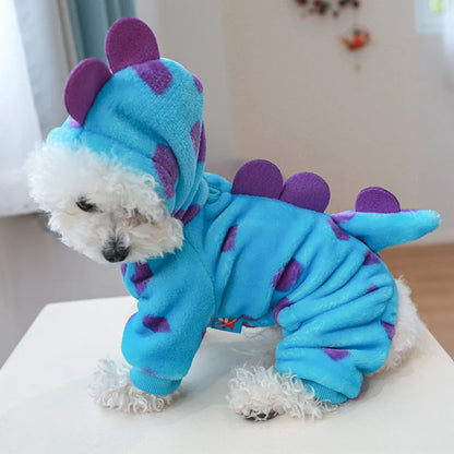 Pet Dog Clothes Cosplay Dog Cat Warm Dinosaur Clothes Puppy Coat Puppy Pet Clothes Big Dog Hoodie pet costume jacket