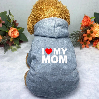 Dog clothes Pet clothes Popular fashion Hoodie Medium and small pet clothes Casual warm dog clothes