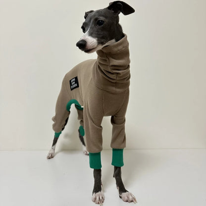 Clothing for Dogs Cute Winter Puppy Clothes Autumn Warm 4-legged Cotton Coffee Coat for Italian Greyhound Whippet Dog Sweatshirt