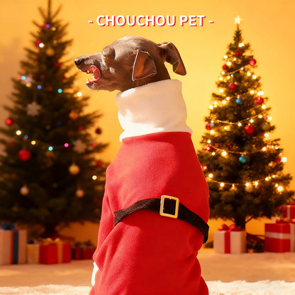 Christmas pet dog clothes suitable for Italian Greyhound Whippet sighthounds as New Year's gifts