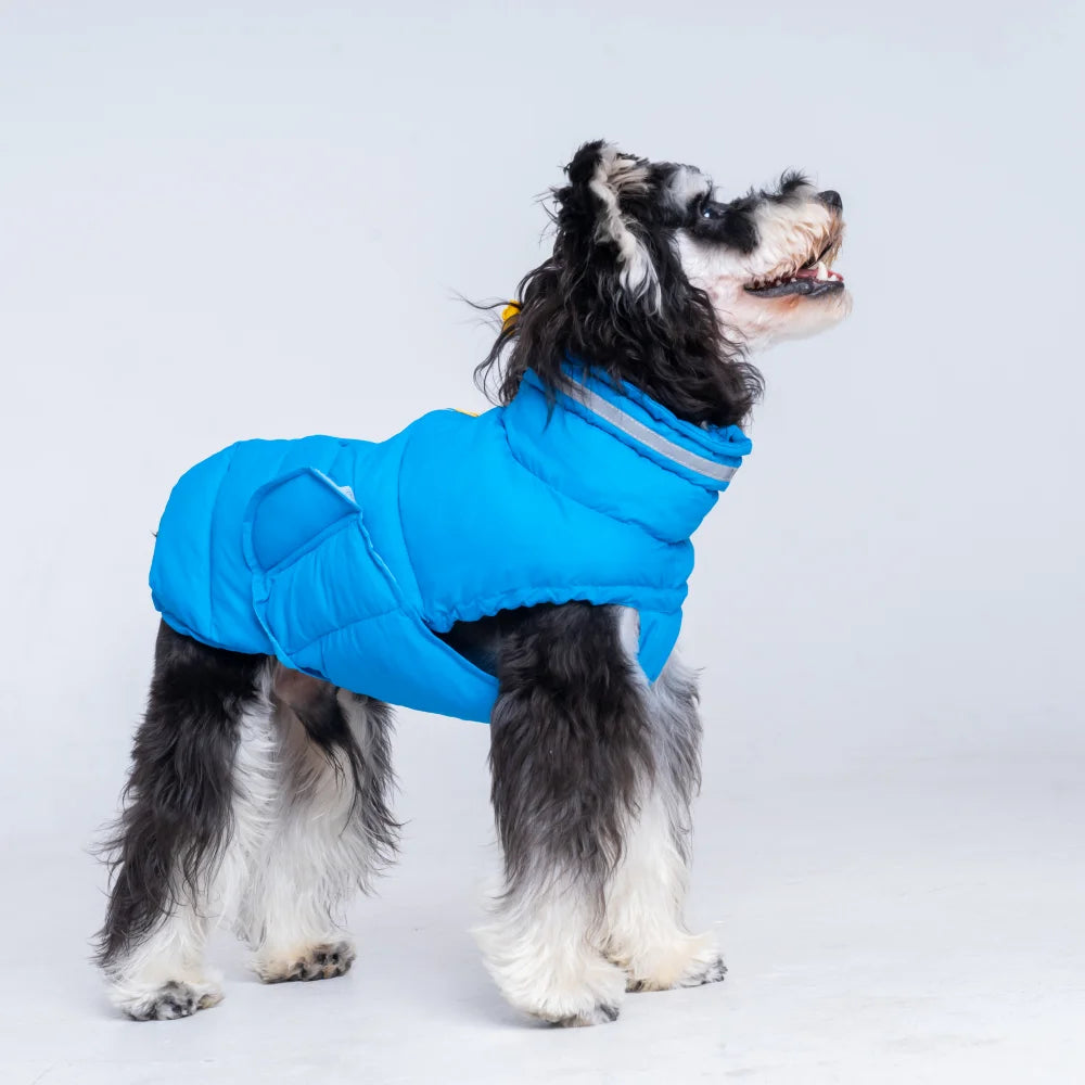 Dog Coat Apparels Costumes Jacket For Dogs Reflective High-necked Pet Quilted Puffer Warm Winter Large Dog clothes