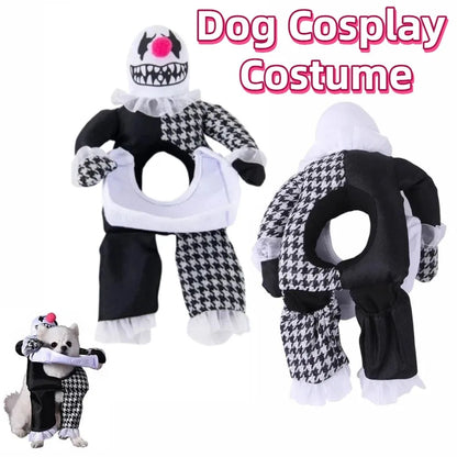 Creative Puppy Halloween Coat Funny Polyester Halloween Pet Clothes Dog Cosplay Pet Costume Dog Cosplay Costume Small Dog Wear