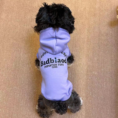 Dog Clothes Winter Dog Hooded Sweatshirt Warm French Bulldog Puppy Coat for Small Medium Dogs Pet Costume Chihuahua Pug