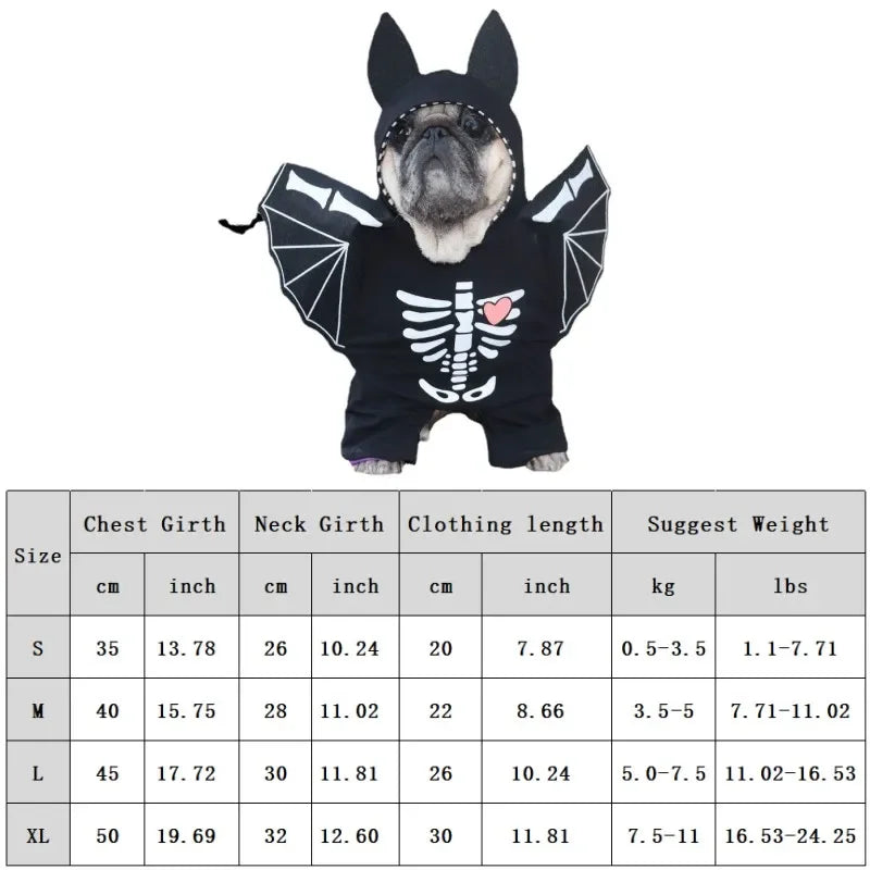 Funny Dog Clothes Sweatshirt Set Cosplay Big Suit Pet Clothes Party Costume Face Cloth Comical Outfits Halloween Dress Jumpsuit
