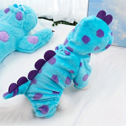 Pet Dog Clothes Cosplay Dog Cat Warm Dinosaur Clothes Puppy Coat Puppy Pet Clothes Big Dog Hoodie pet costume jacket