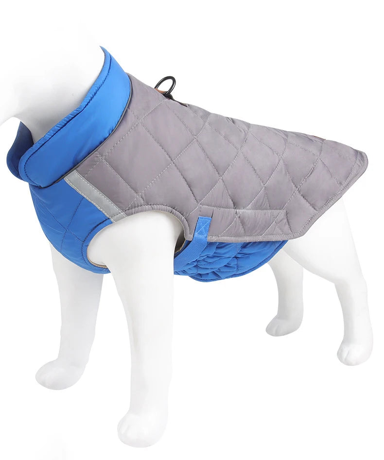 Winter Dog Clothes Waterproof Dog Vest Jacket For Small Large Dogs Warm Pet Dogs Coat Padded Clothes French Bulldog Outfits