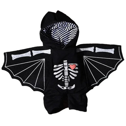 Funny Pet Halloween Dog Clothes Costume Small Dog Jacket Creative Outfit for Teddy Cats  Costume Dog Clothes for Small Dogs