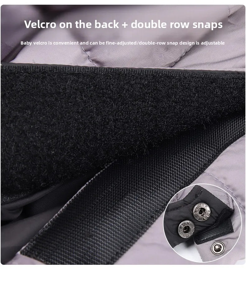 New dog four-legged clothes, warm winter clothes, windproof puppy pet cotton-padded clothes, thickened dog clothes