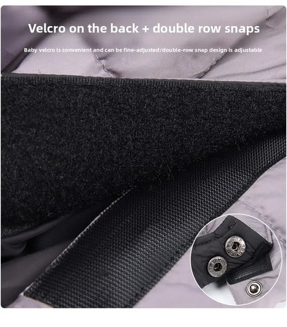 New dog four-legged clothes, warm winter clothes, windproof puppy pet cotton-padded clothes, thickened dog clothes